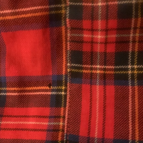 Vtg 50s 60s state o Maine plaid viyella Wool Blend robe As Is - Picture 14 of 14